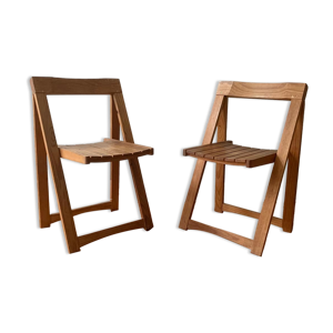 paire de chaises pliantes