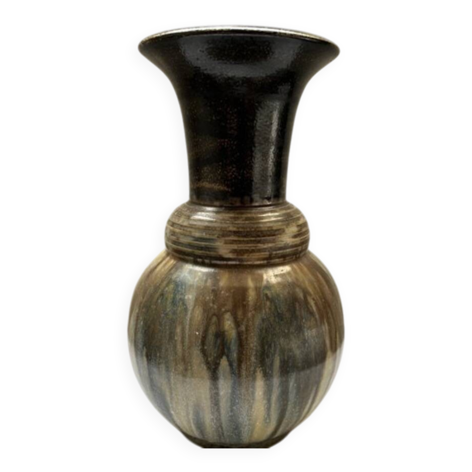 Ceramic vase from Bouffioulx, Belgium
