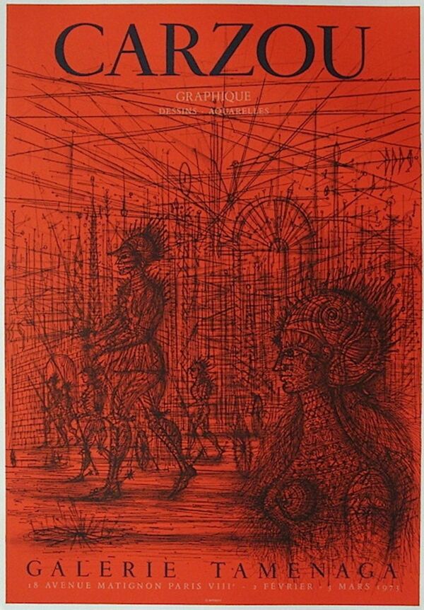 Affiche Jean Carzou 1973