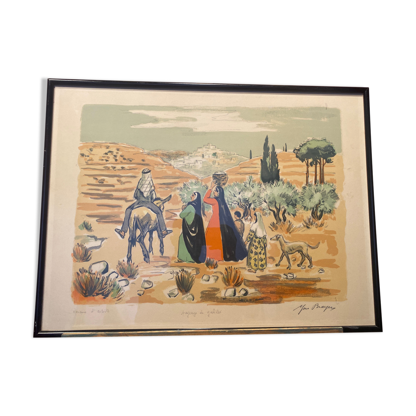 Illustration of the “Landscape of Galilee”