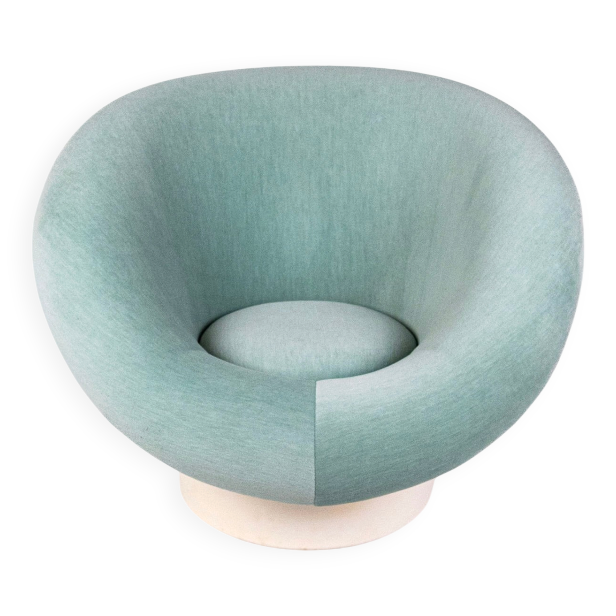Fauteuil Krokus en velours par Lennart Bender pour Ulferts AB, Suède, 1970