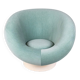 Fauteuil Krokus en velours par Lennart Bender pour Ulferts AB, Suède, 1970