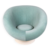 Fauteuil Krokus en velours par Lennart Bender pour Ulferts AB, Suède, 1970