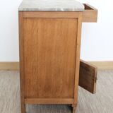 Marble bedside table