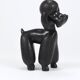 Charming figurine sculpture of a poodle dog by Leopold Anzengruber, Austria, 1950s.