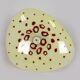Large Vintage Czechoslovakian Opaline Glass Pendant Lights, 1970s, Set of 2