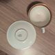 Large Longchamp set in France in earthenware Tea service, serving pieces