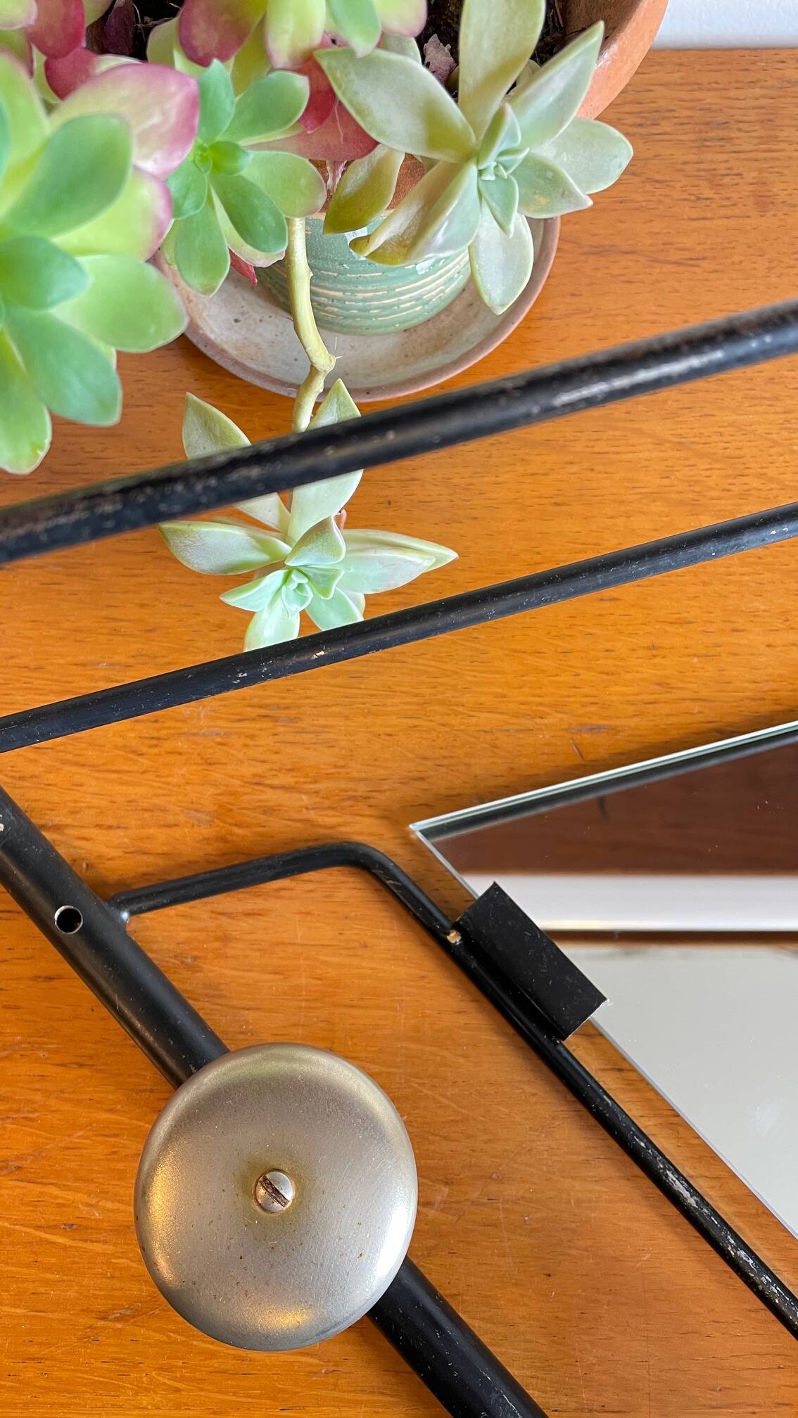 Vintage Steel Coat Rack from the 60s