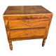 Chest on feet early XX th pine