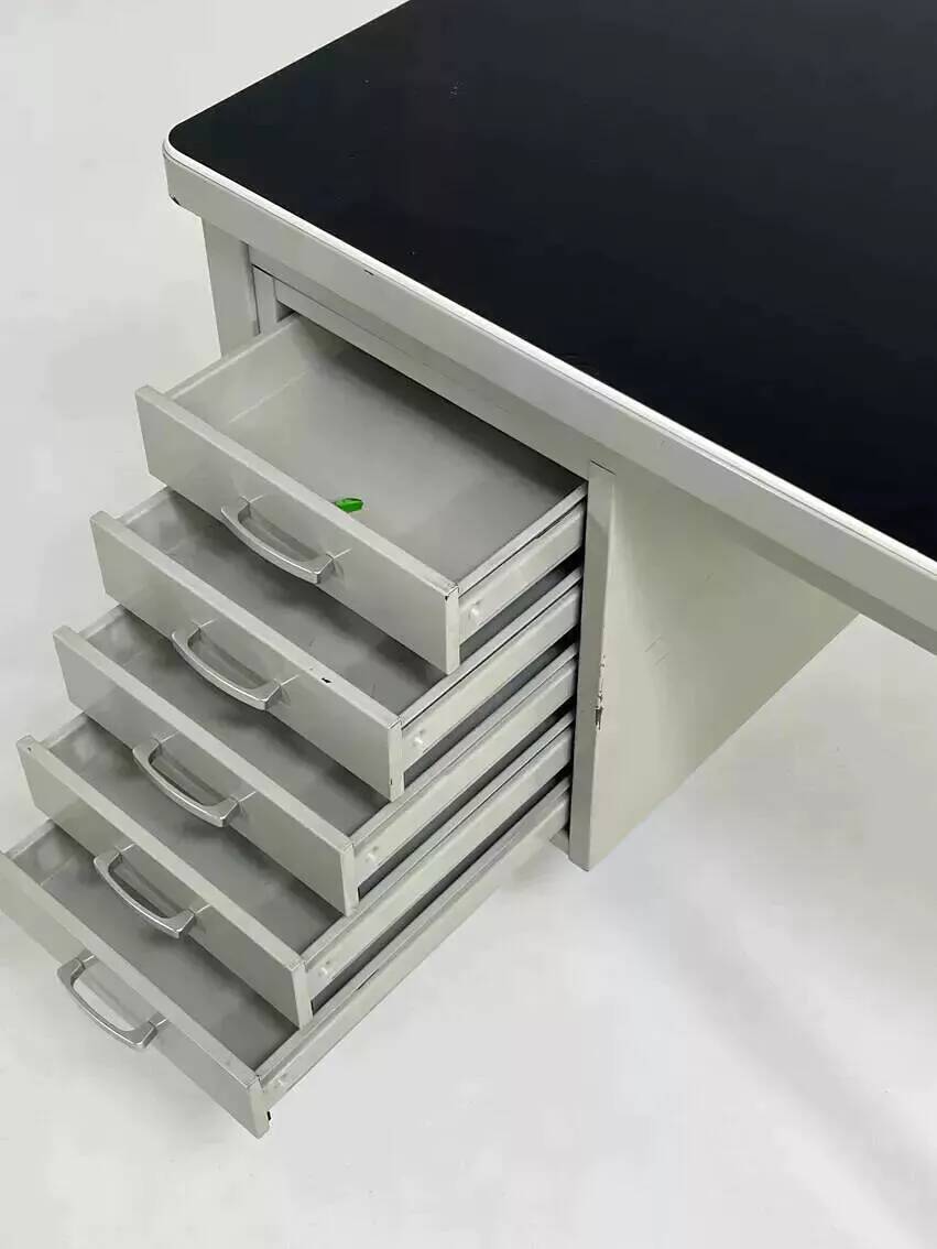 1950s metal and industrial style desk