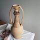 Large vase in Hispano-Moorish style in raw stoneware