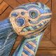 Pelican sculpture in cloisonné enamel ceramic by Émile Masson circa 1960