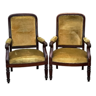 Pair of armchairs