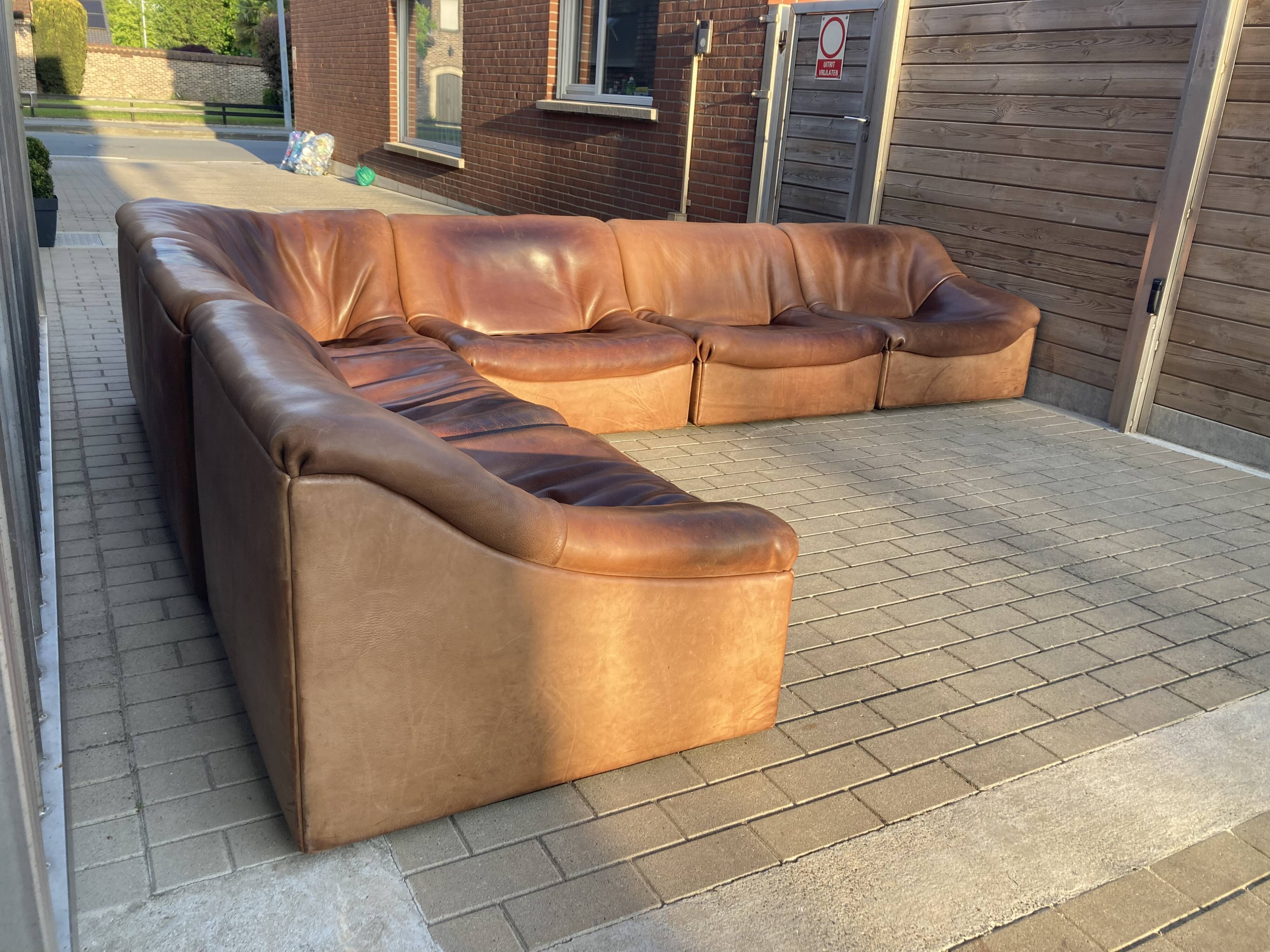 Modular corner seating De Sede Ds46