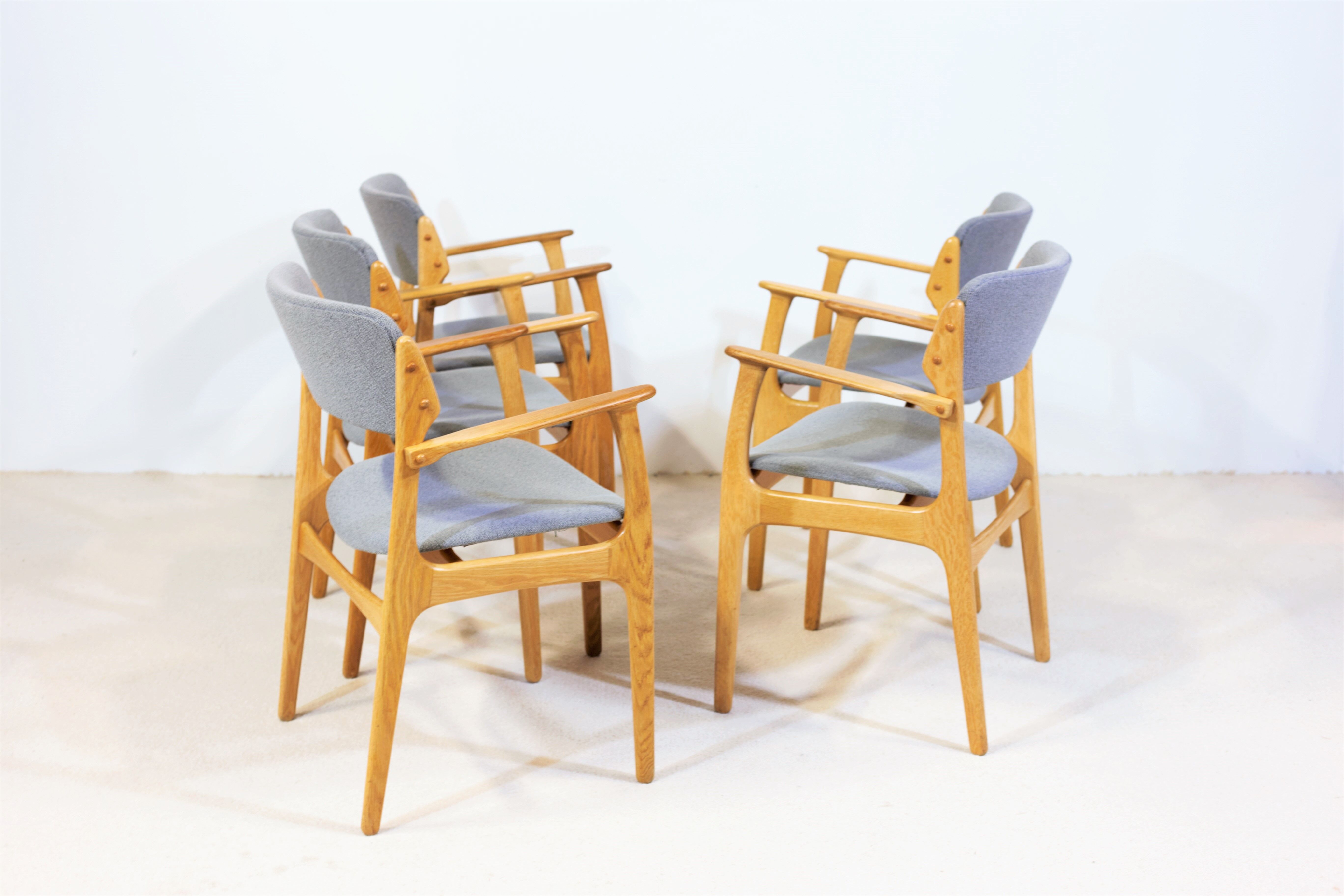 Erik Buch armchair in oak