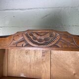 Art-Deco glass cabinet