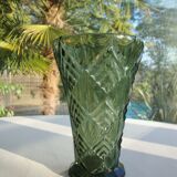 1950s glass vase