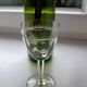 Lot of 5 glasses of bar white wine 20s