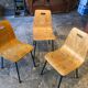 Chaises en bois thermoformé 50/60