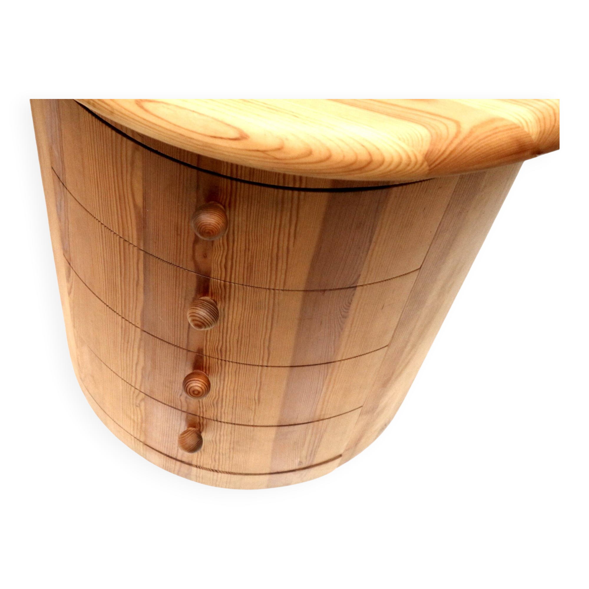 Kidney-shaped desk by CF Christensen, Silkeborg, Denmark 1970