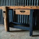 Old restored workbench