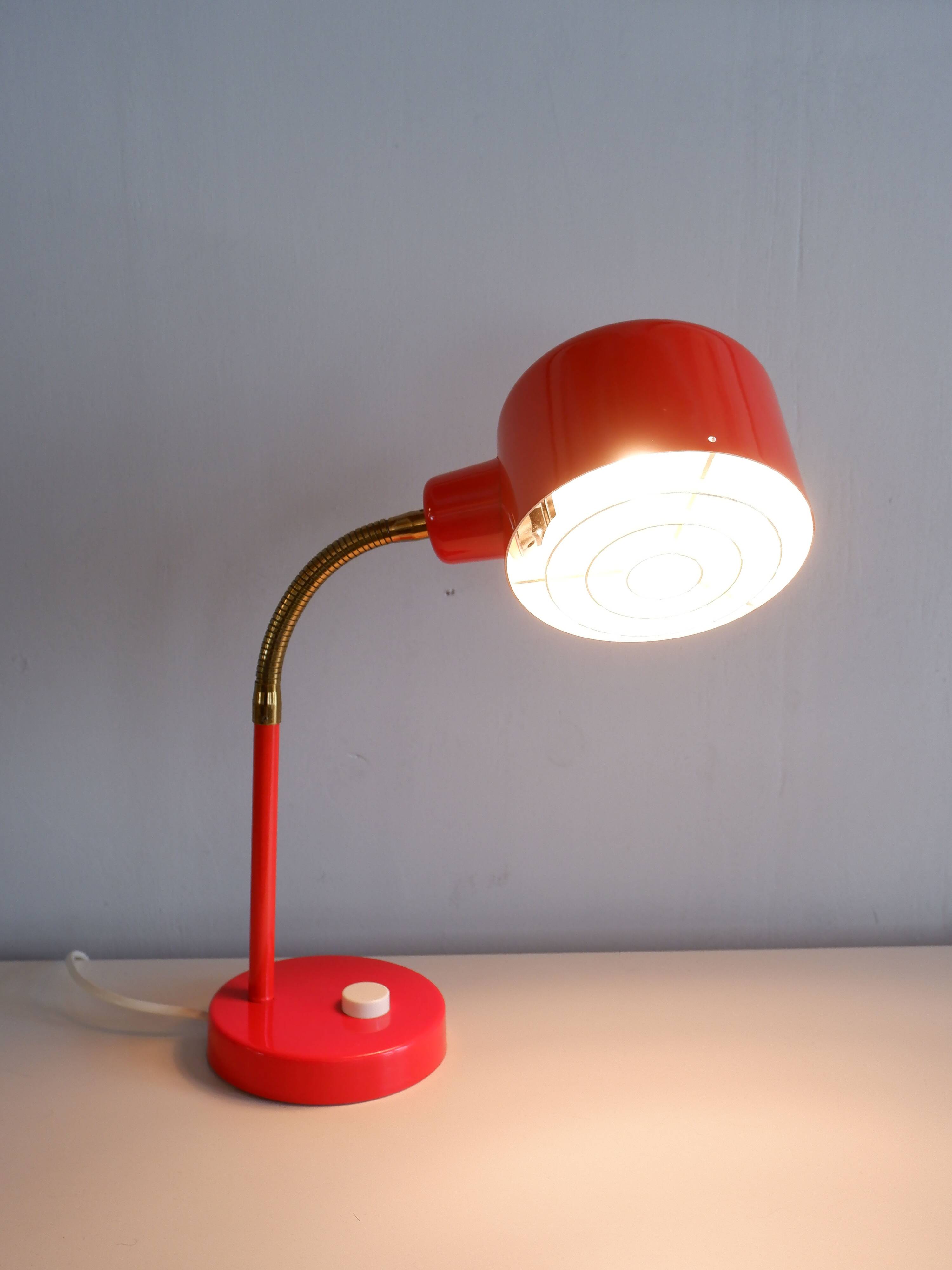 Swedish desk lamp by Hans Agne Jakobsson, 1970s