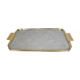 Brass tray and Formica Italy 50s