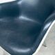 Mid-Century Black Leather Dax Armchair by Charles & Ray Eames for Herman Miller, 1960s