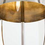 Jacques Charles Ogive Lamp for Maison Charles nickel-plated metal 1965
