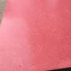 Red formica vintage bistro table