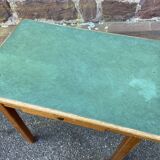 Small table Vintage desk 1960s Small side table laminated beech ve