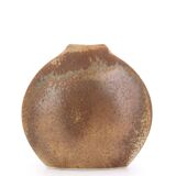 Virebent porcelain lens vase by Benoit Montreau, 1970s