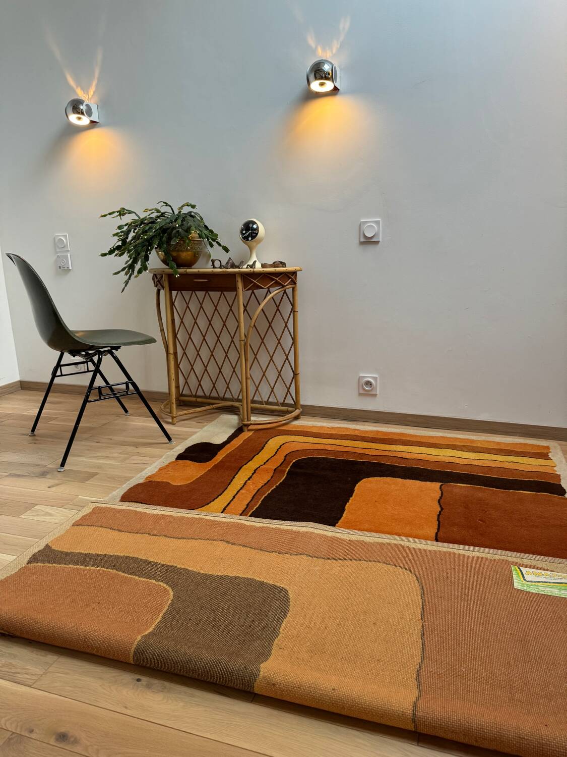 Vintage graphic rug / Amazon