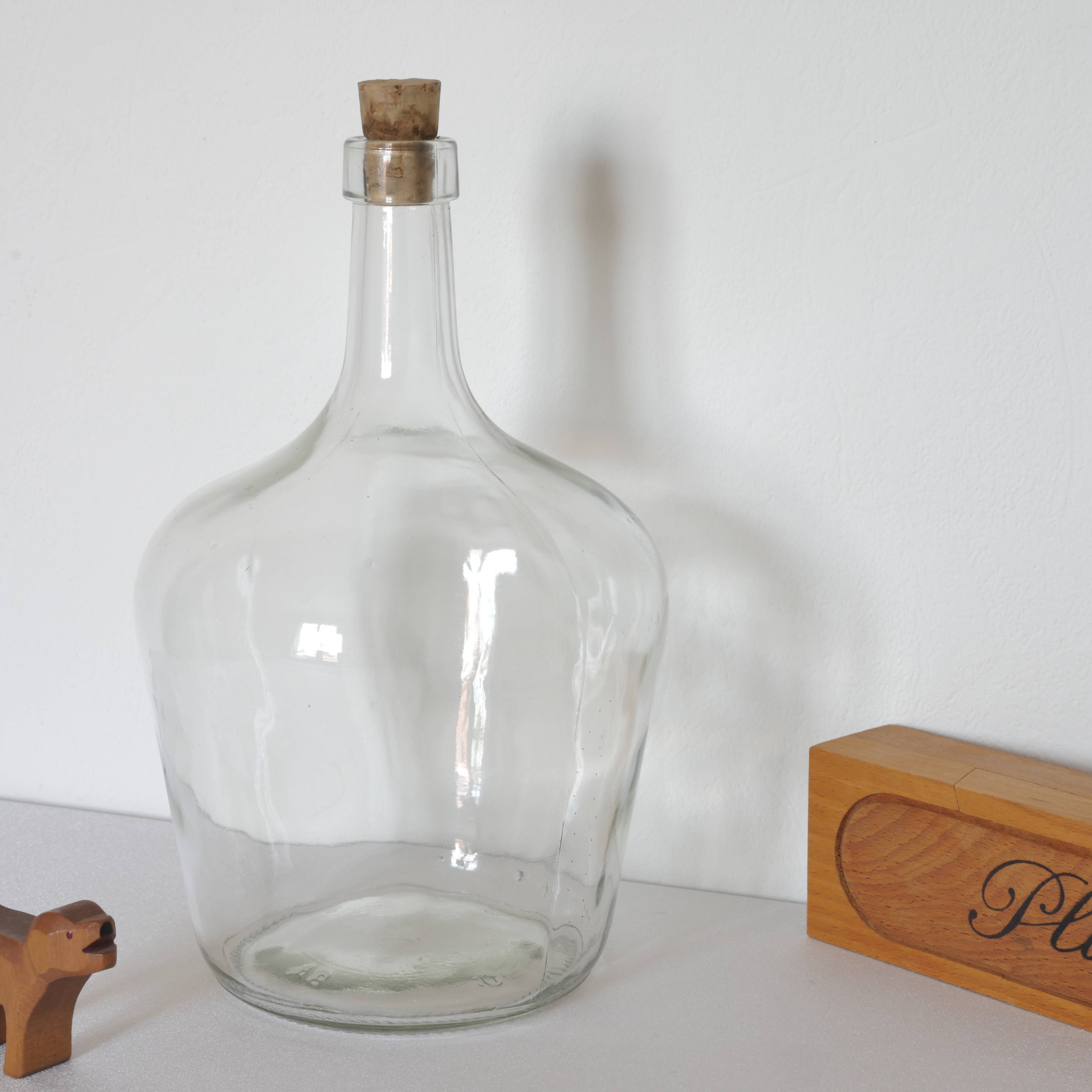 Bonbonne transparente 2 litres