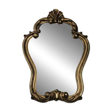 Vintage gilded Louis XV style mirror.