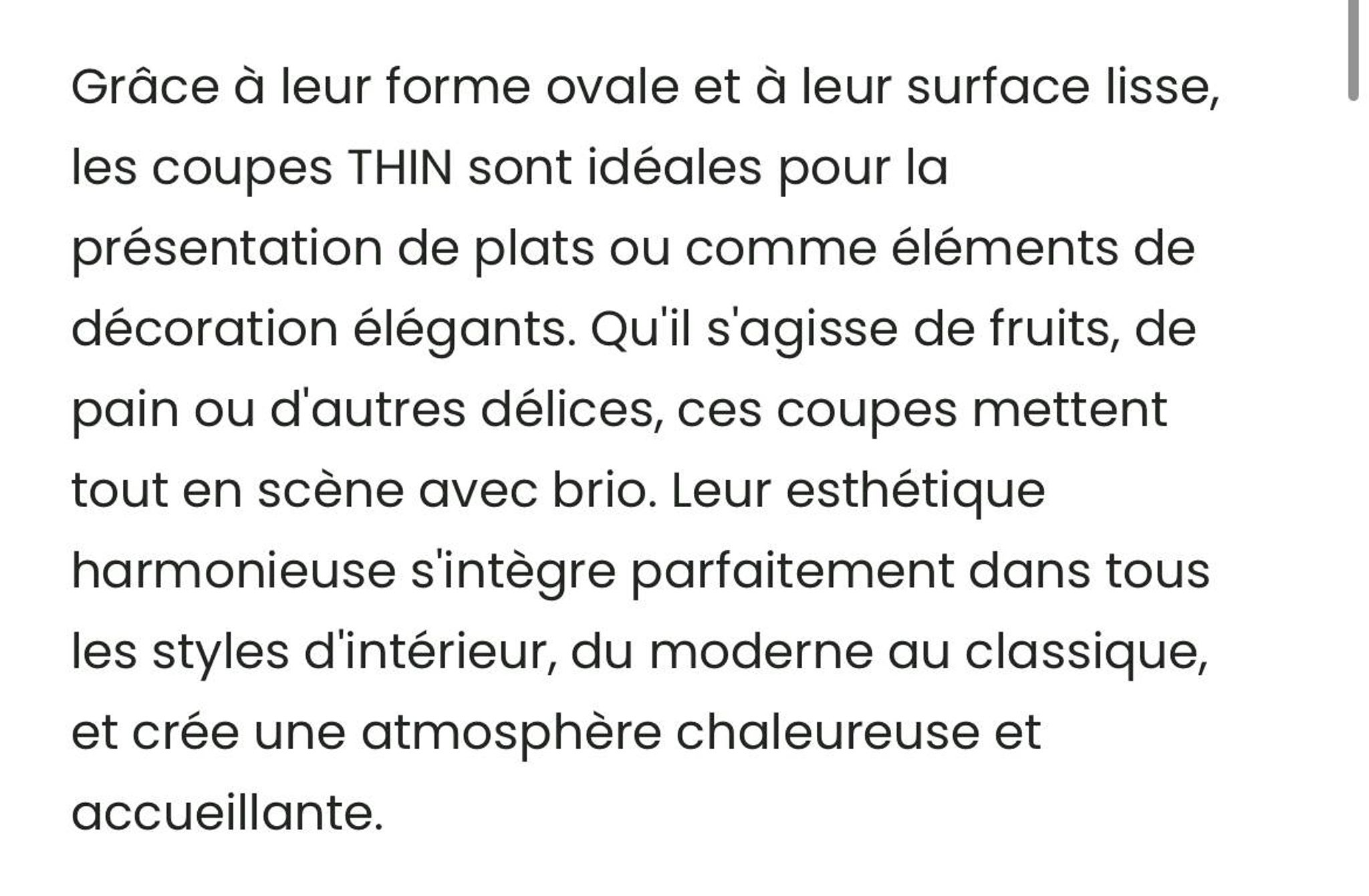 Coffret de 2 coupes Thin en acajou Ethnicraft