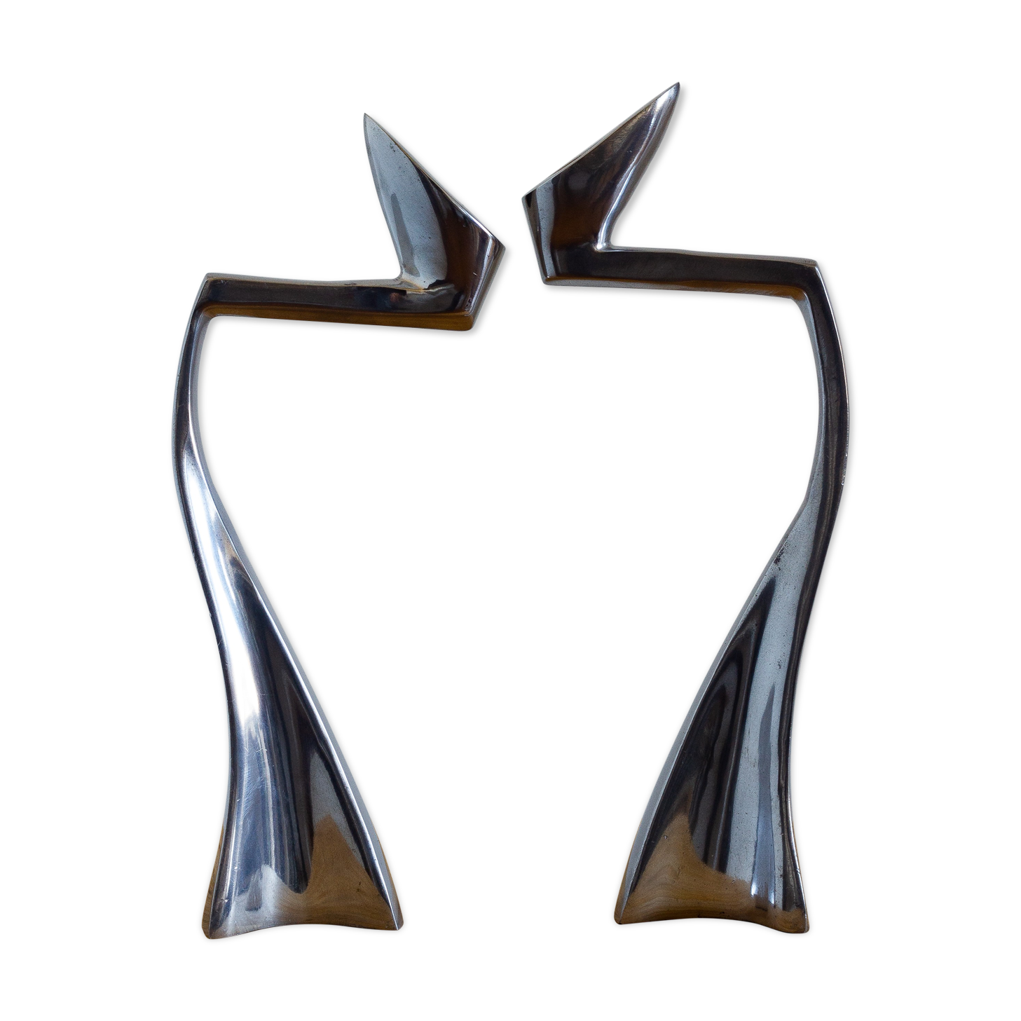 Pair of candle holders #Arclumis / Matthiew Hilton for SCP England / 80s