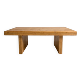 Japanese-Style Coffee Table in Oak, 1990s