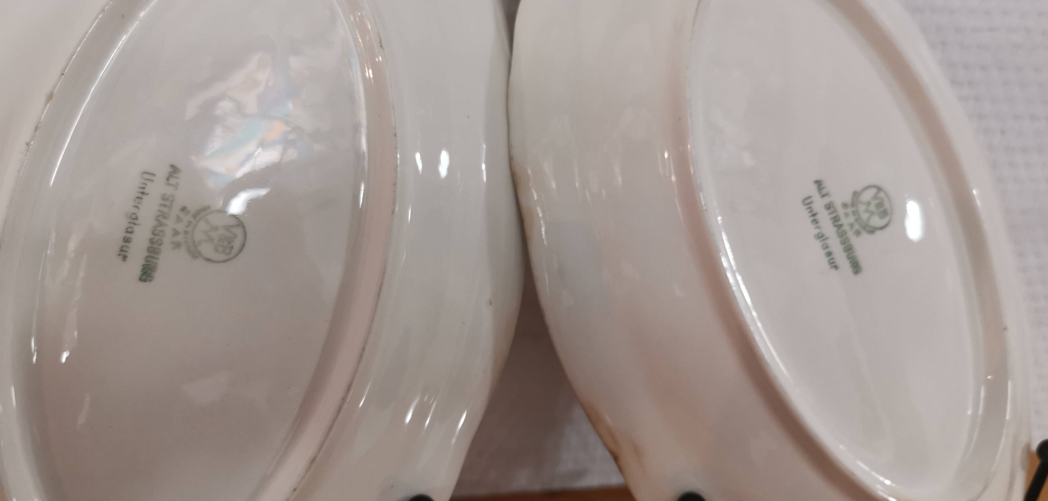 Set of 2 ceramic bowls “villeroy and boch” “alt strassburg”