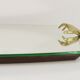 Scultpural Brass Hand Mid-Century Wall Mirror, Italy, 1950s