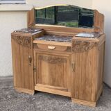 Buffet art déco noyer brut 1920