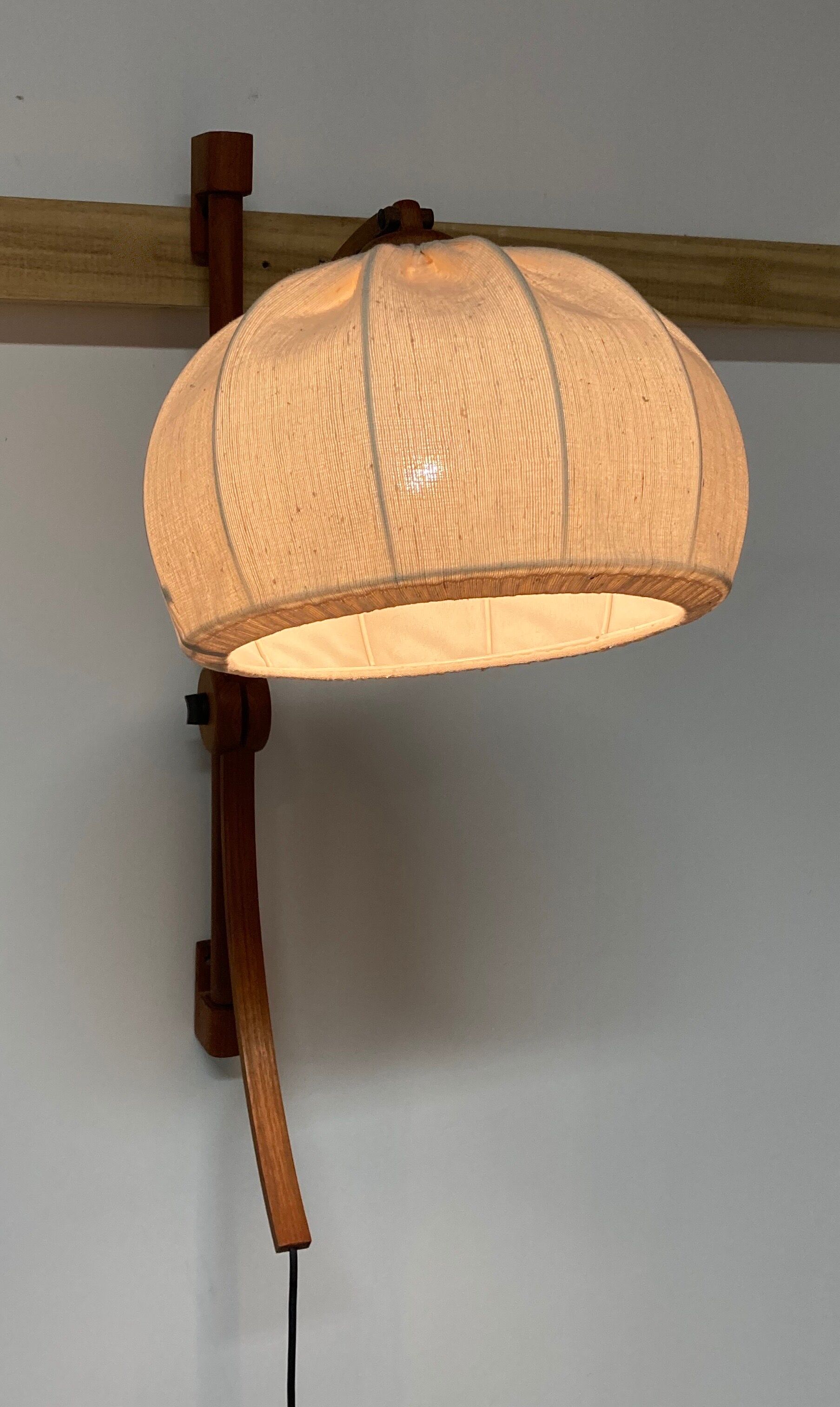 Modular wall lamp 90 cm scandinavian design 1960