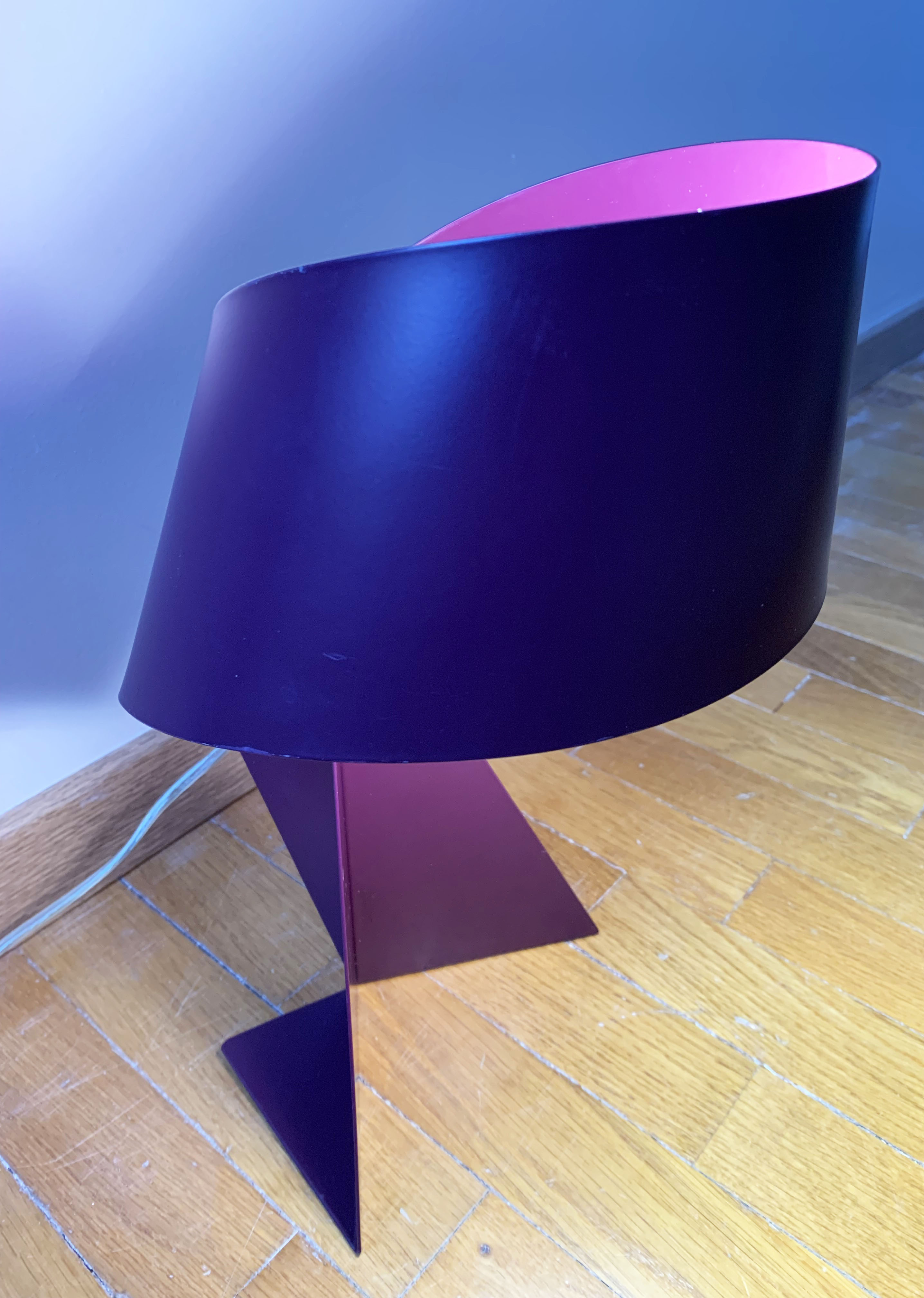 Vintage Habitat Ribbon Lamp from 1986