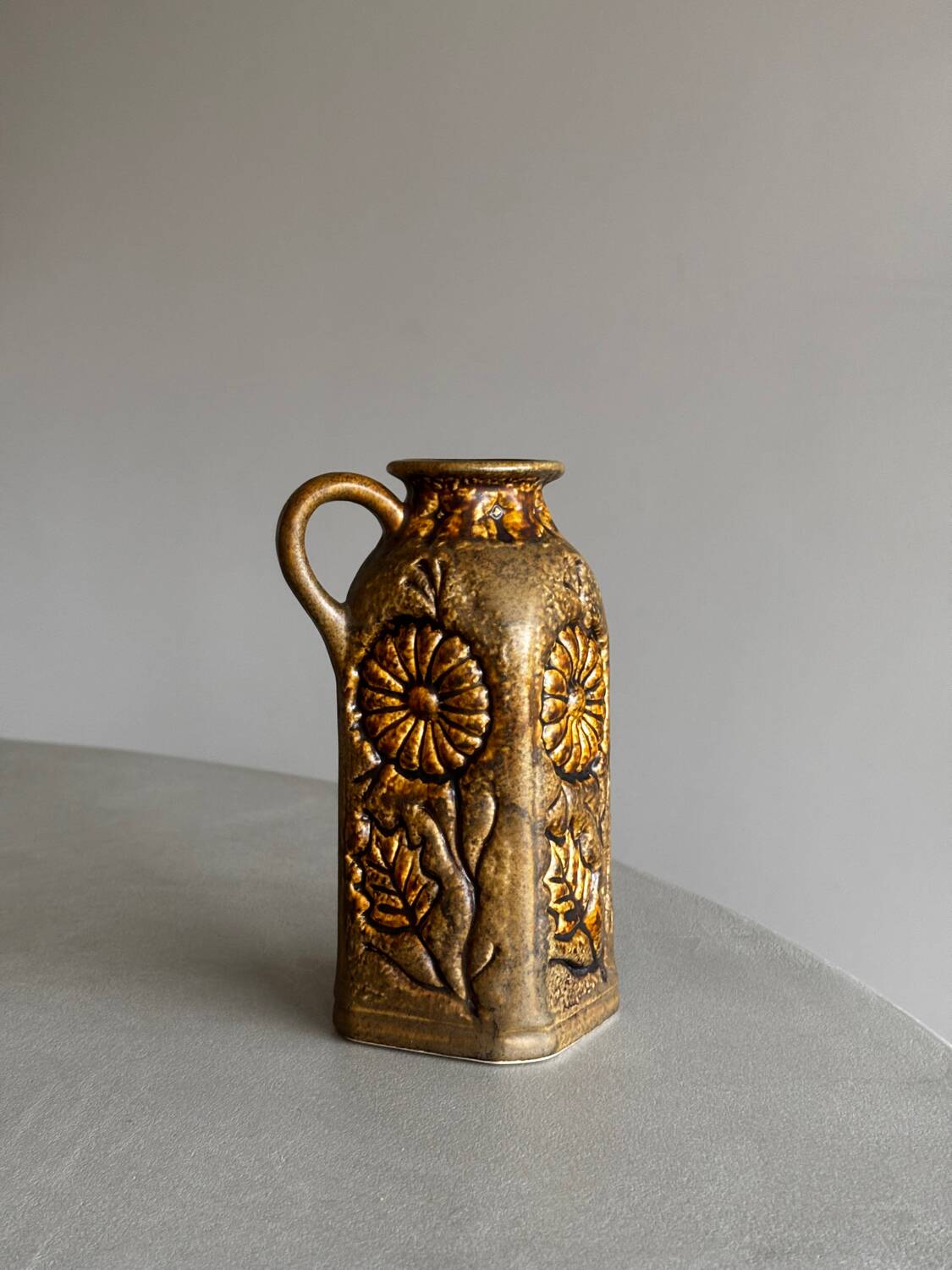 Vase en céramique Uebelacker, 1960-70