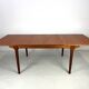 Table en teck McIntosh par T.Roberston des années 1960, extensible à 236 cm.