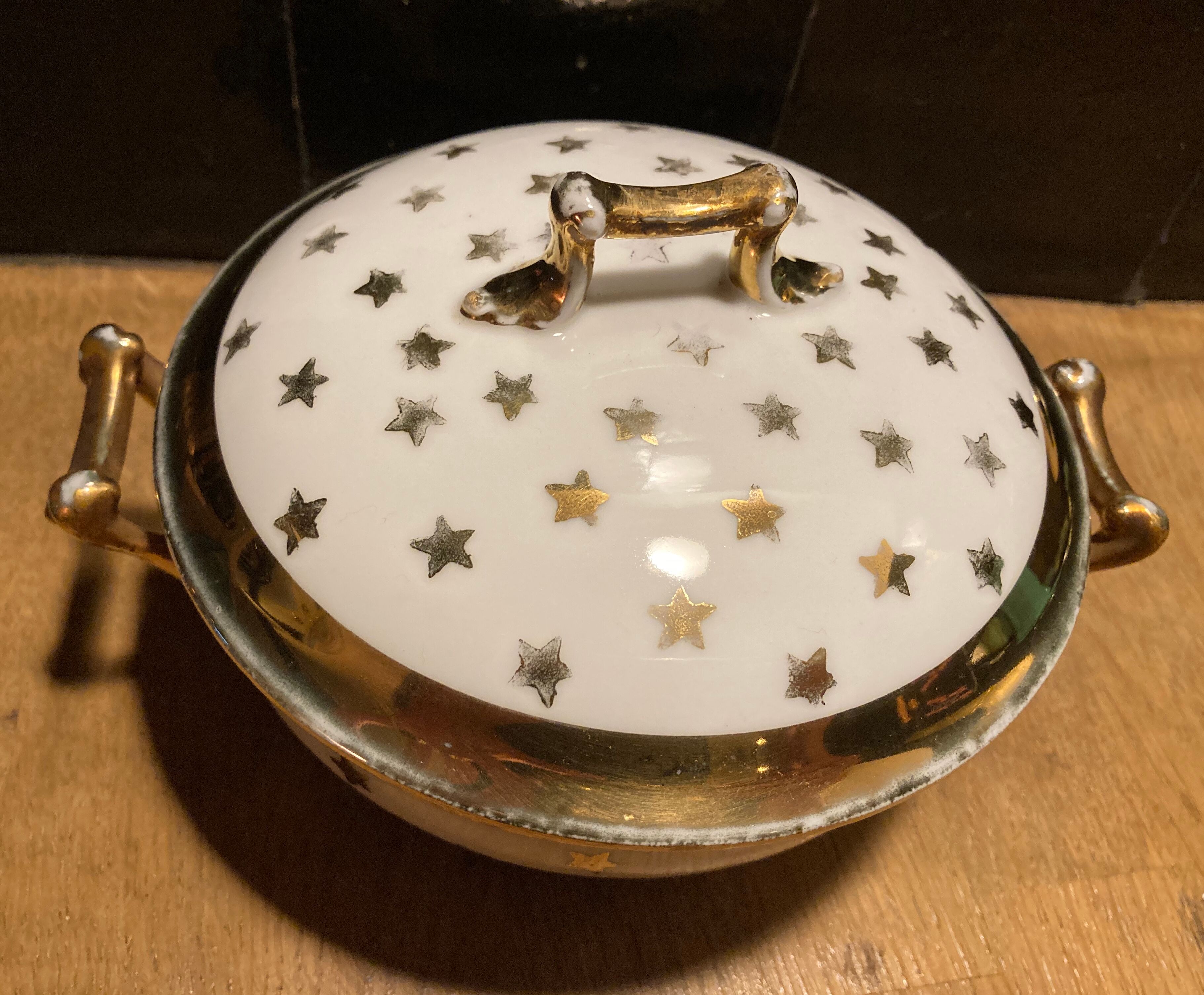 Candy Limoges gold leaf