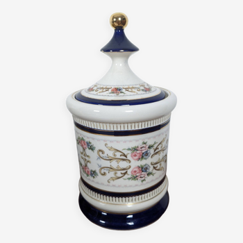 Ancienne bonbonnière fiorentine en porcelaine