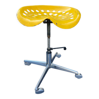 Antique industrial stool