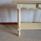 Elegant and classic console – cream color – 1 drawer