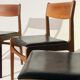 Suite de 3 chaises scandinave vintage